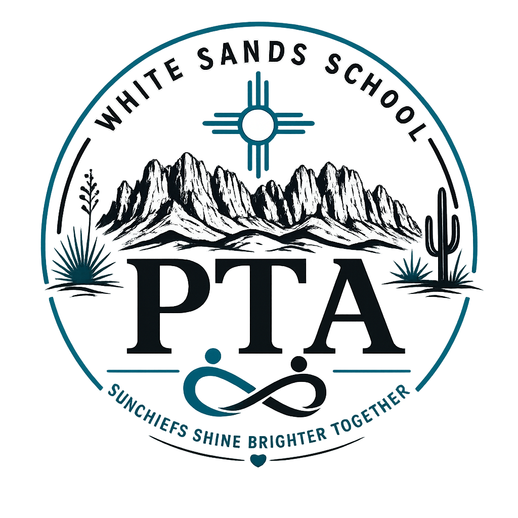 White Sands School PTA logo